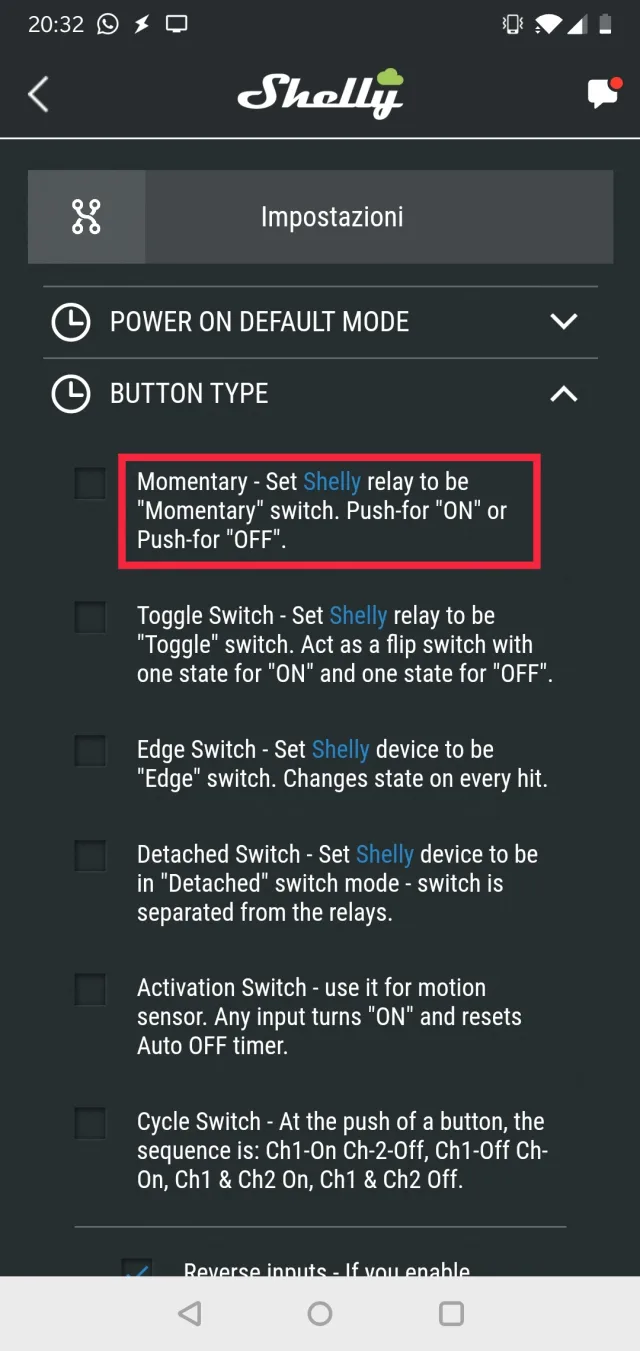 Shelly button - Controllo Smart e Manuale in un unico dispositivo!