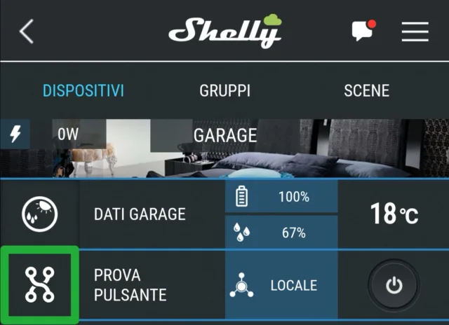 Pulsante 12v monitorato con Shelly 1 e Raspberry tramite Home Assistant