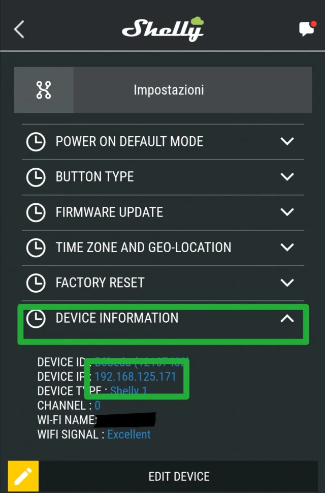 Pulsante 12v monitorato con Shelly 1 e Raspberry tramite Home Assistant