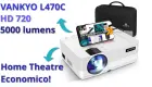 Miniatura: Proiettore ECONOMICO HD per HOME THEATRE Vankyo Leisure 470C