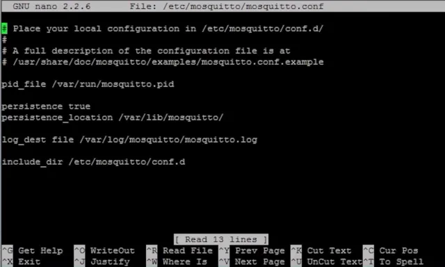 Installare MQTT broker su Raspberry
