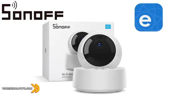Sonoff GK-200MP2-B - telecamera smart IP Wi-Fi di Itead