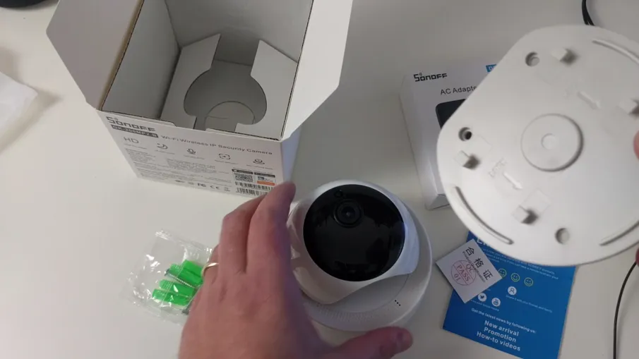 Sonoff GK-200MP2-B - Telecamera di sorveglianza IP Wi-Fi di Itead