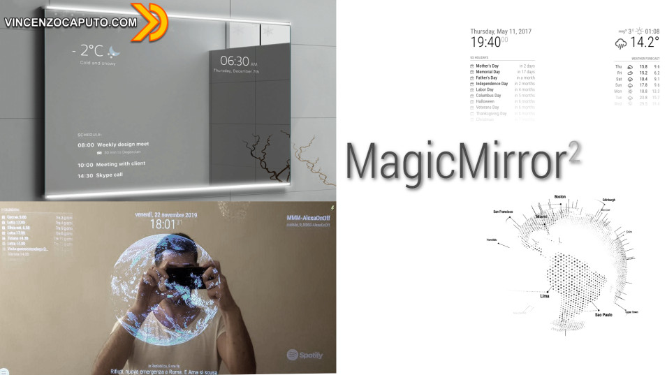 Magic Mirror - Assemblaggio Hardware e Configurazione di base