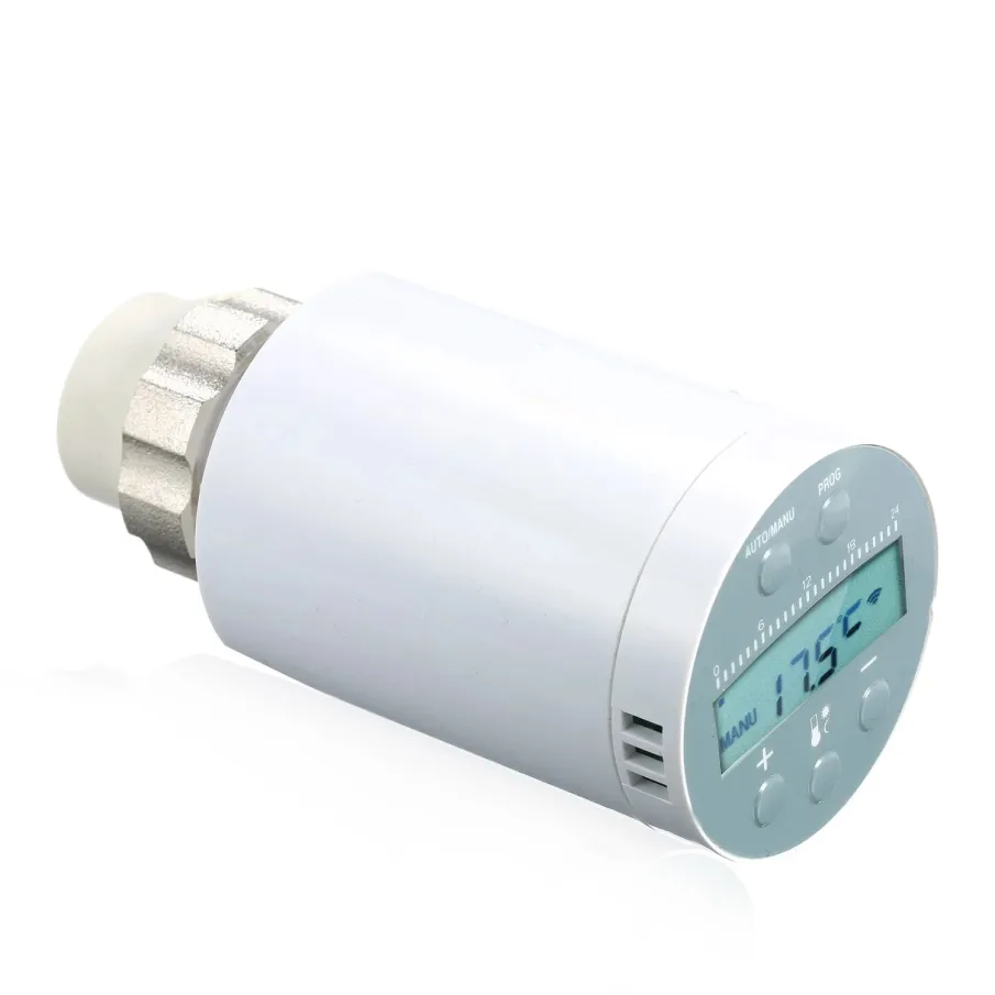 Valvola Termostatica Saswell con HUB Zigbee compatibile con Home Assistant
