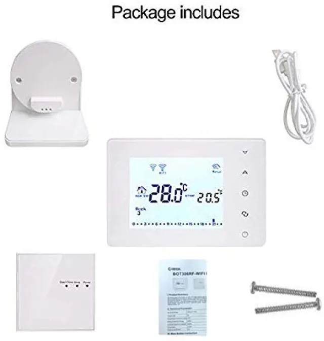 Beok BOT306RF, il Termostato Smart WIFI compatibile con Home Assistant