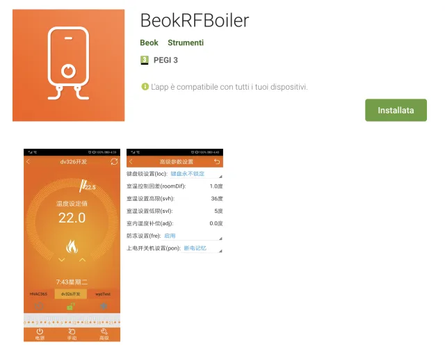 Beok BOT306RF, il Termostato Smart WIFI compatibile con Home Assistant