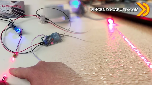 Barriera laser fai da te con Shelly 1 Integrazione in Home Assistant (MQTT)