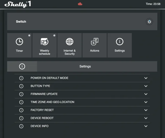 Accensione automatica del Magic Mirror con uno Shelly 1 e Home Assistant
