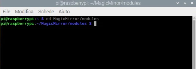 Google Assistant su Magic Mirror con hotword personalizzata