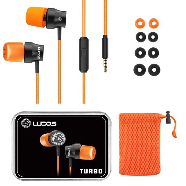 Ludos Turbo - migliori cuffie con filo sotto i 15 euro su Amazon!