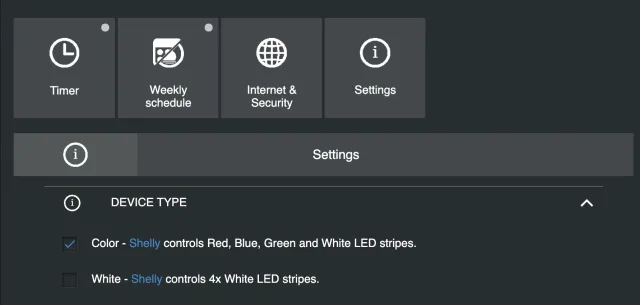 Shelly RGBW2 il miglior controller per strisce led?