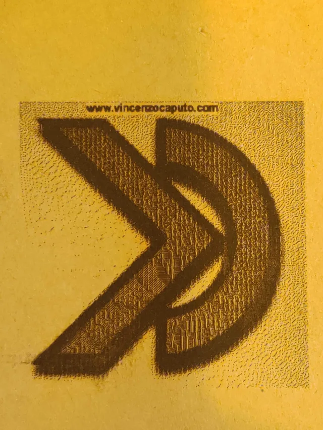 Logo prova di incisione