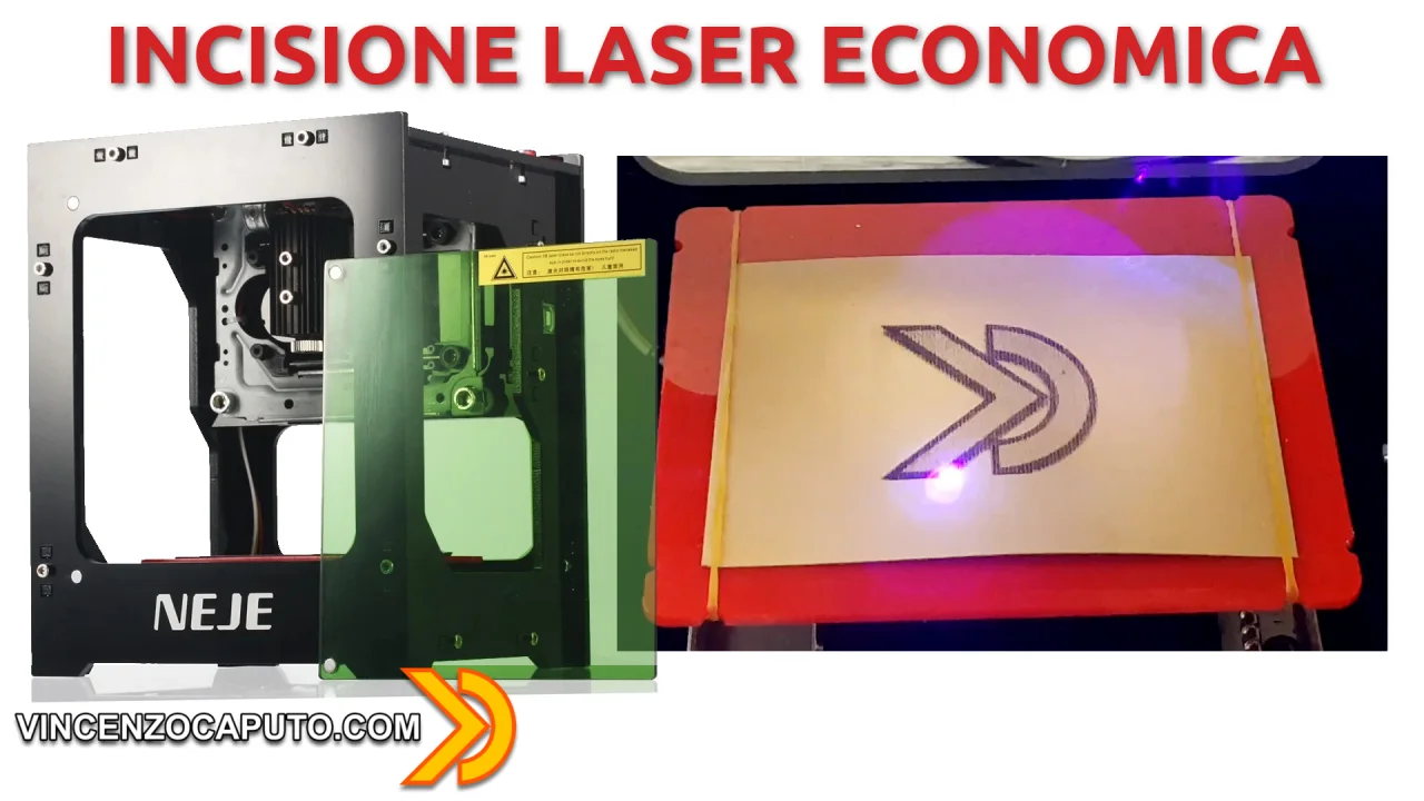 Incisione laser economica e fai da te con NEJE DK-8-KZ