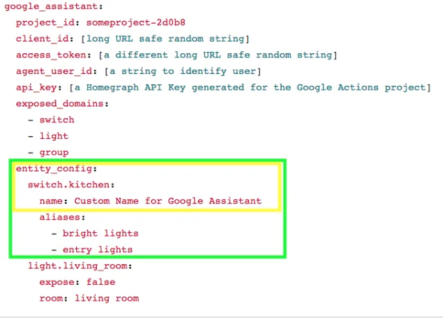 Come integrare Google Assistant in Home Assistant