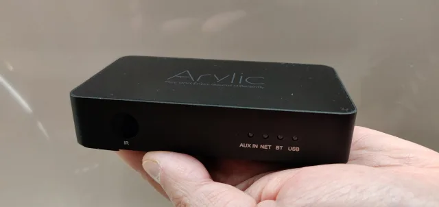 Arylic S10 vista frontale