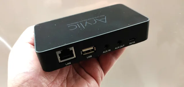 Arylic S10 vista posteriore