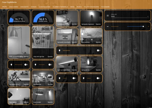 Home Assistant - MOD-CARD per modificare la grafica delle card di Lovelace