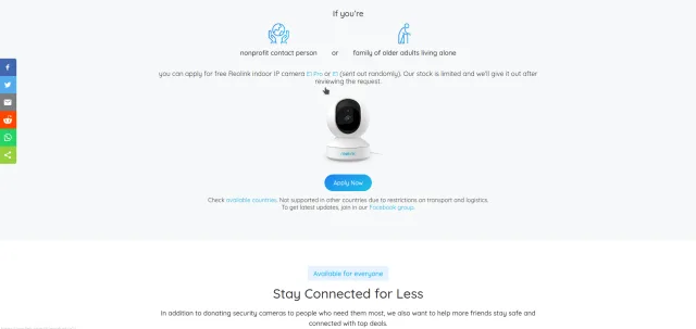 aderisci all'iniziativa