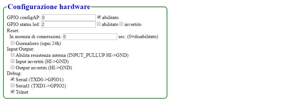 SmartHome - il firmware per ESP8266 tutto italiano!