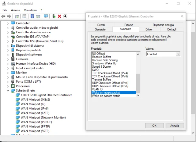 Home Assistant - accendere e spegnere un PC da remoto grazie al Wake On Lan