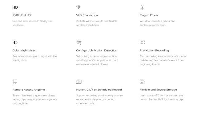 Caratteristiche principali