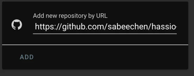 aggiunta repository url