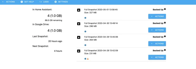 Impostazioni generali Add-on Drive