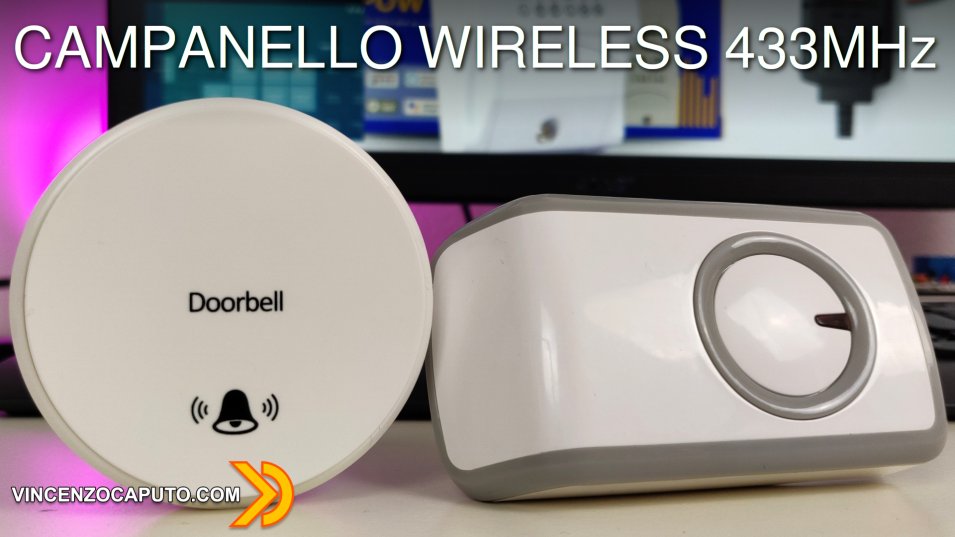 Campanello wireless 433 MHz by Zemismart!