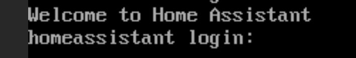 Home Assistant login riga di comando