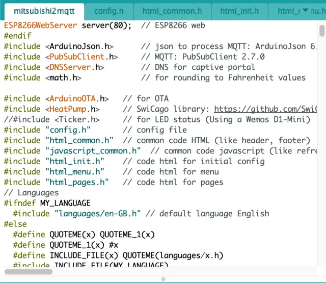 Schermata IDE Arduino