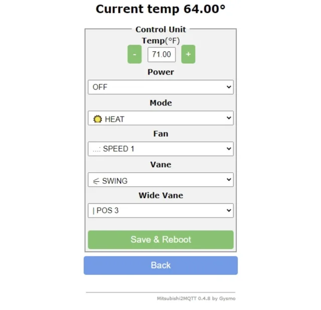 impostazioni condizionatore