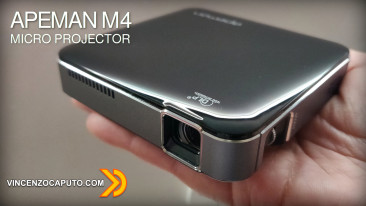 APEMAN M4 - un Microproiettore DLP a Batteria