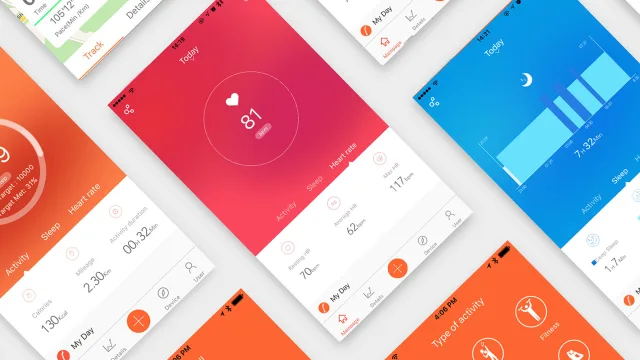 Varie schermate VeryFitPro