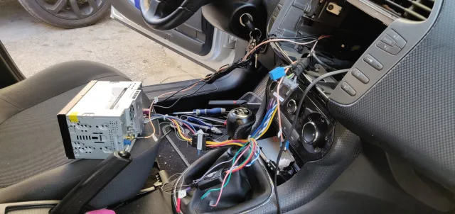 Fase installazione sulla mia automobile