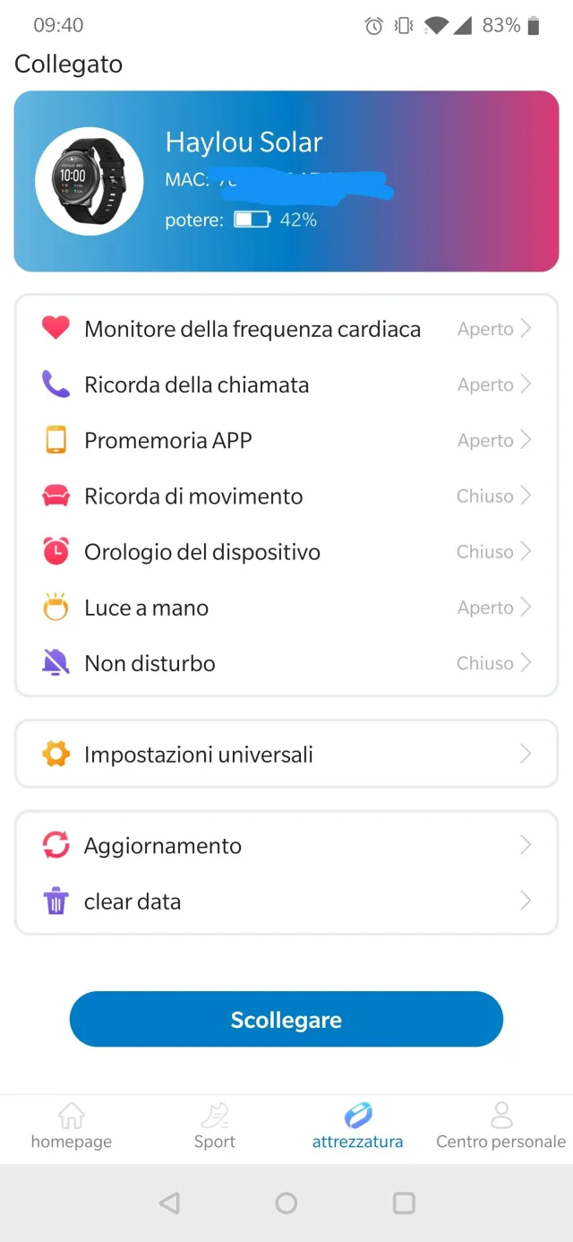 schermata 4 applicazione