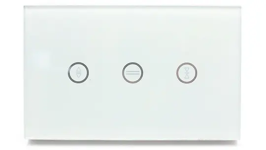 Interruttore smart soft-touch wifi per tende e tapparelle