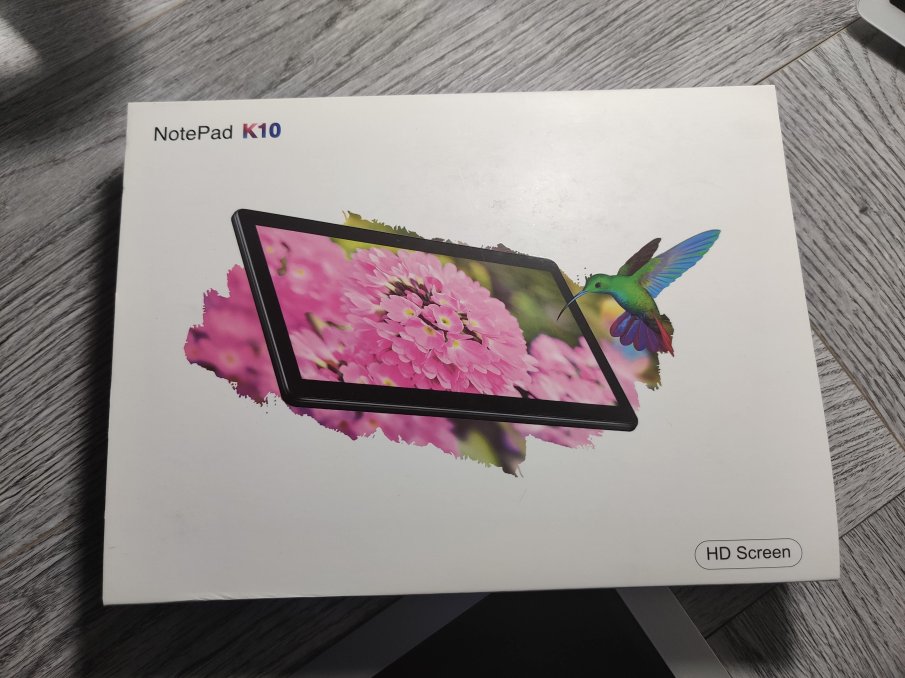 scatola del tablet