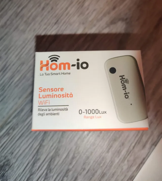 scatola sensore luminosità