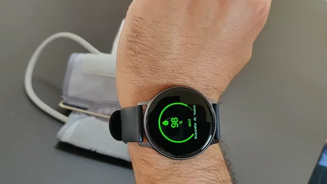 Misurazione saturazione da smartwatch