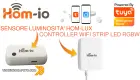 Miniatura: Hom-io Sensore luminosità Hom-Lux e Strip LED controller - recensione