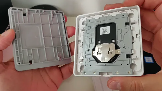 Vista interna vano batteria