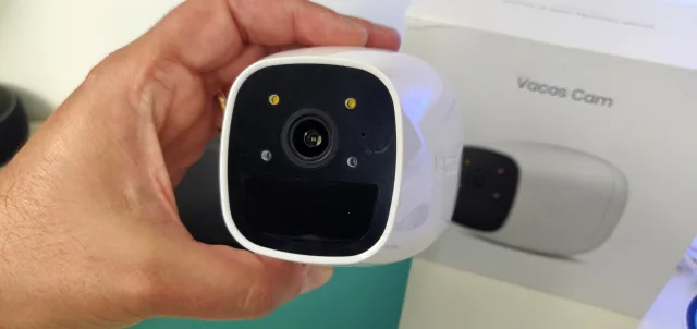 Vista frontale Vacos Cam