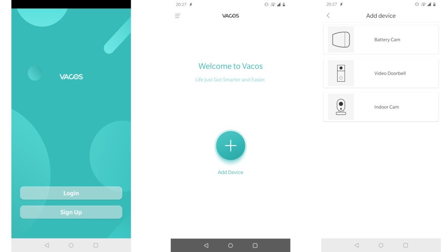 Dettaglio app Vacos