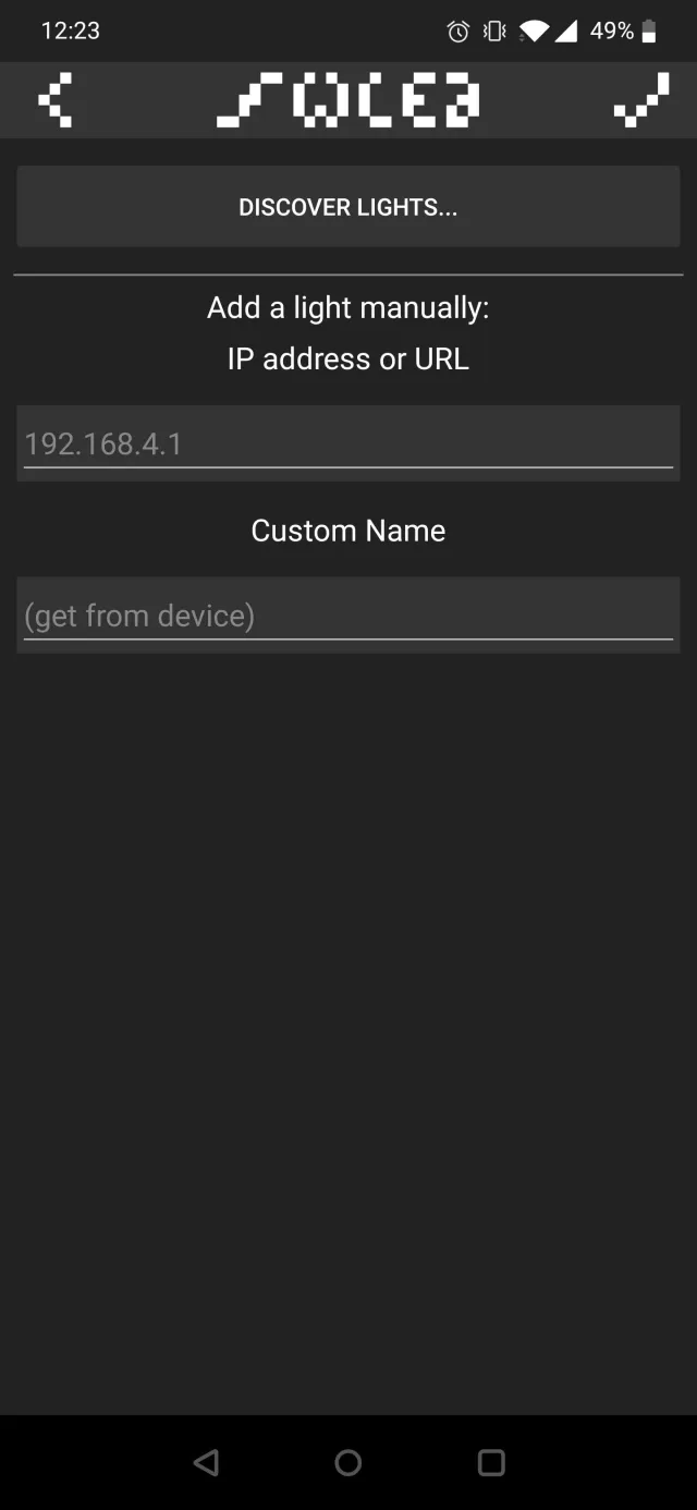 parametri applicazione