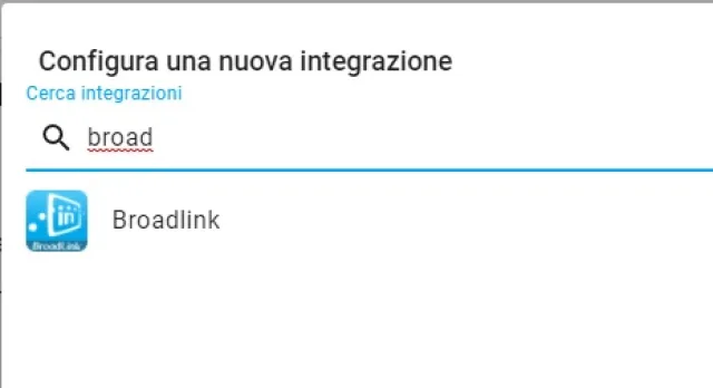 Broadlink Search Integration Home Assistant Hassio