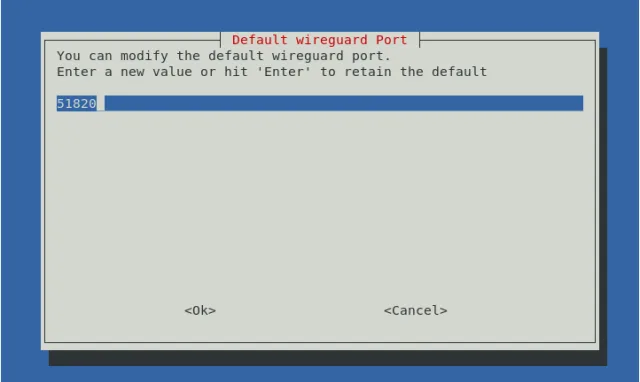 default wireguard port