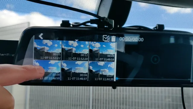 consultazione video in archivio