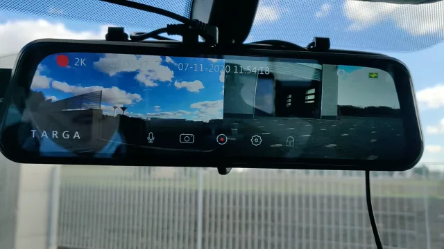 Visone doppia cam con display diviso