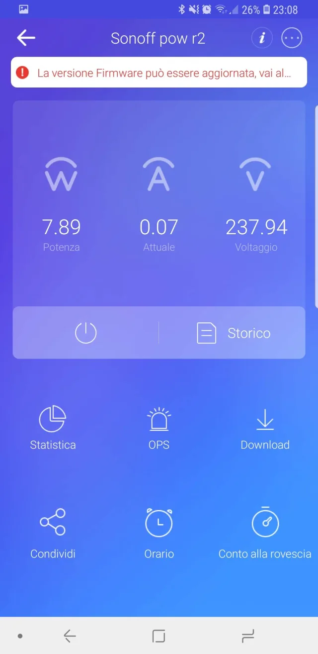 Sonoff POW R2 - LA NOSTRA PROVA DELLA NUOVA VERSIONE